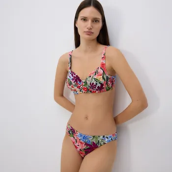 Dámský kabát Reserved - LADIES` BEACHWEAR BRIEFS - svítivě růžová - 321HP-42X - 321HP-42X-XS