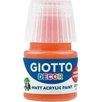 Vodová barva FILA Barva akrylová Giotto 25 ml, oranžová