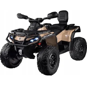 Dětské elektrovozidlo Čtyřkolka na akumulátor pro děti, 2 místa, CAN-AM OUTLANDER 4x4, LED panel PA0326