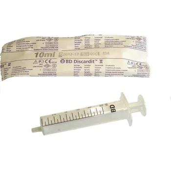 Injekční stříkačka Injekční stříkačka BD 10ml / 100 ks