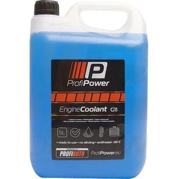 Náplň do chladiče a ostřikovače Nemrznoucí kapalina ProfiPower PLYN G11 PP 5