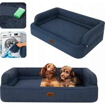 Pelíšek pro psa Doggy pelíšek pro psa modrá 47 cm x 78 cm