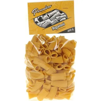 Italské těstoviny Rigatoni 400g Pomodoro Moravia