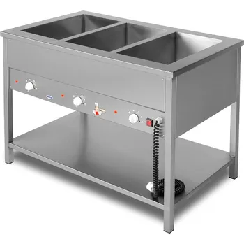 Vodní skútr EGAZ Elektrická ohřevná vana 3-komorová, 1100x600x850 mm s policí, 2,4 kW | EGAZ, BE-3WS