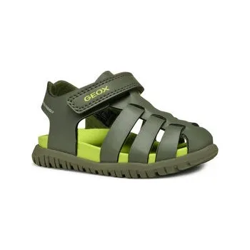 Dámské sandále Sandály Geox B Sandal Fusbetto B556AA 000BC C3016 Zelená 24