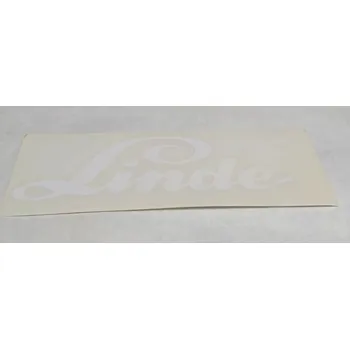 Stavební technika Štítek samolepka Linde 250x67 mm