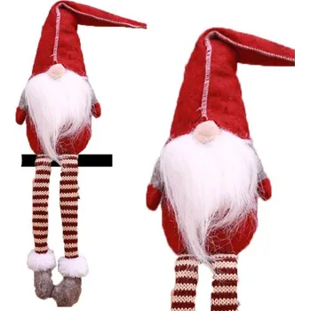 Vánoční dekorace eCa KSN13 Vánoční dekorace Skřítek 45 cm červený