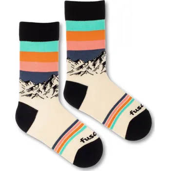 Dámské ponožky Dětské ponožky Ráno na horách S (23-26)