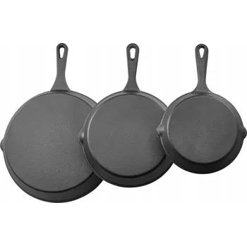 Pánev Tradiční litinová pánev SucceBuy 160/220/265 mm