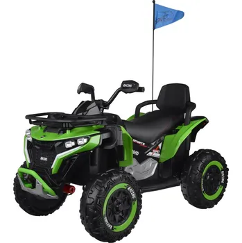 Dětská tříkolka Jokomisiada Elektrická čtyřkolka 4x4 PA0328 zelená