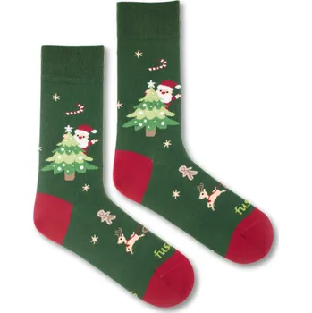 Dámské ponožky Ponožky Vánoce sou tady! S (35-38)