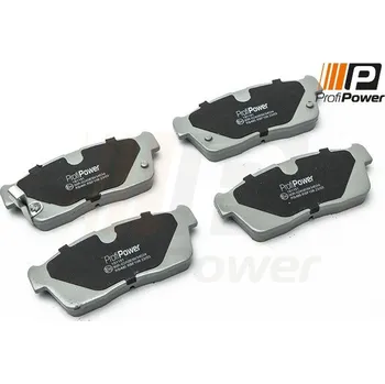 Brzdová destička Sada brzdových destiček, kotoučová brzda ProfiPower 1B1181