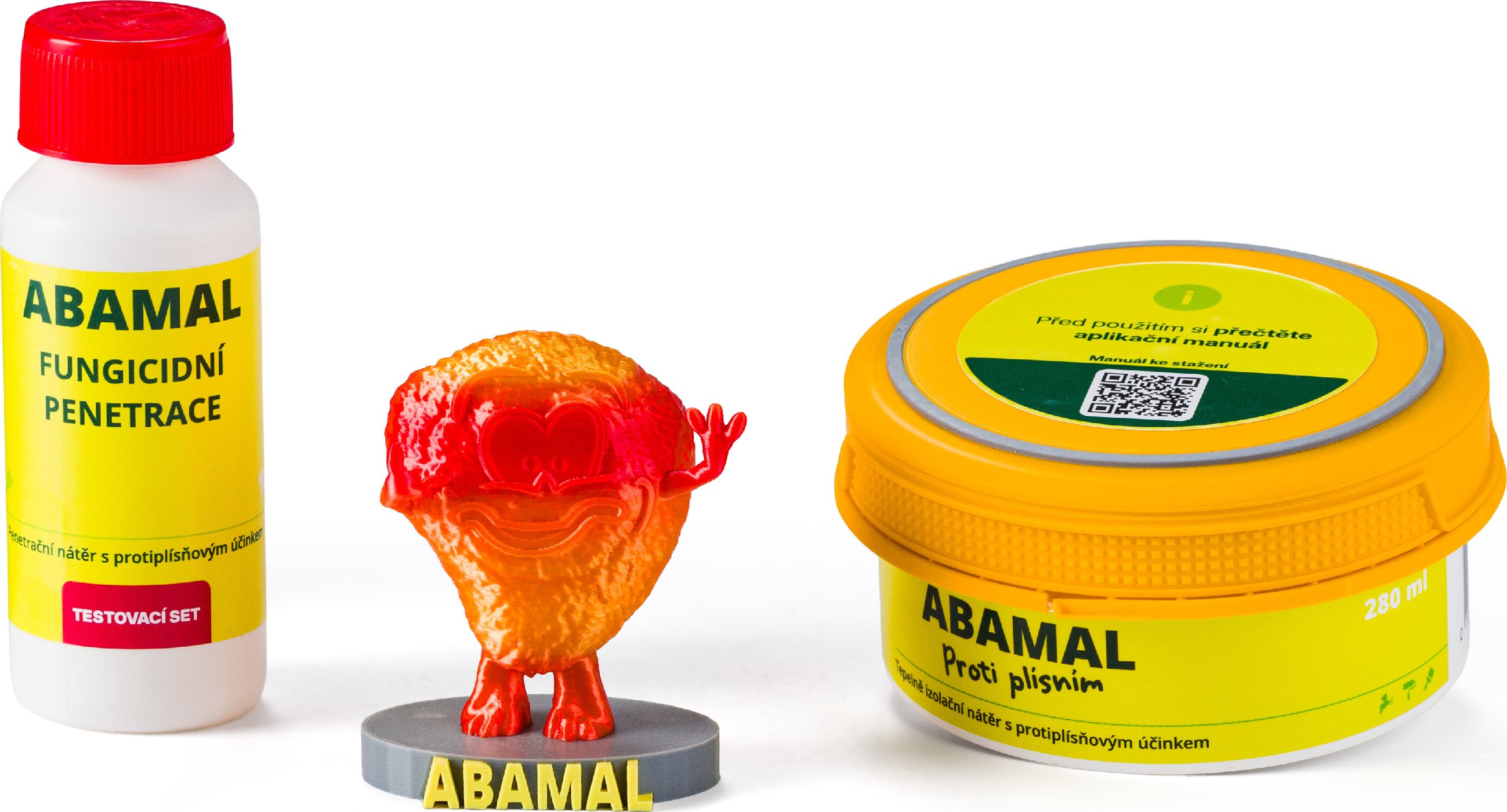 ABAMAL Proti plísním - testovací sada - Bílá