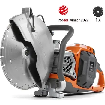 Motorová pila Akumulátorová rozbrušovací pila HUSQVARNA K 1 PACE 14" 350mm KIT + 2x baterie a nabíječka