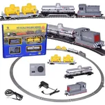 Elektrická vláčkodráha s řídící jednotkou nákladní vlak cisterny RC0651