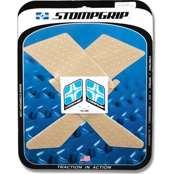 Polep vozidla Protiskluzové a ochranné polepy nádrže STOMPGRIP - 13-14 KAWASAKI KLX 250S Barva: transparentní