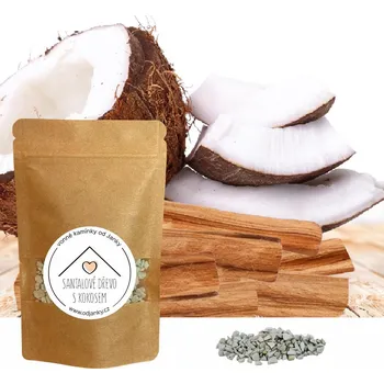 Vonný olej Od Janky Vonné kamínky Santalové dřevo s kokosem 60 g