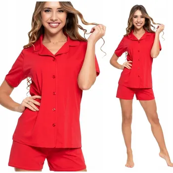 Dámské pyžamo Moraj dámské pyžamo bavlna červené, velikost L