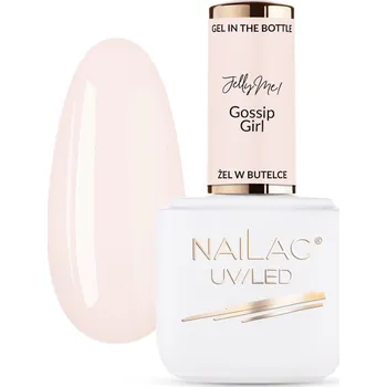 Lak na nehty NaiLac maskovací Gel 7ml béžová a hnědá