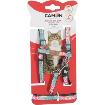 Postroj s vodítkem pro kočku Camon Tropical 1ks