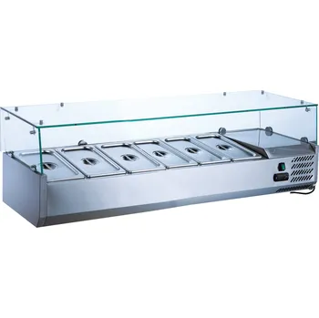 TECHNICA Chladící nástavba 6xGN1/4, 1400x335x435 mm | TECHNICA, Cold Line