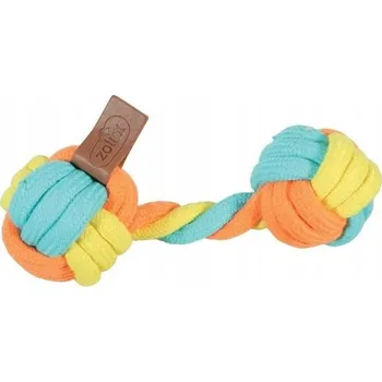 Hračka pro psa ZOLUX Hračka pro psy kousátko činka se šňůrou TWIST 18 cm