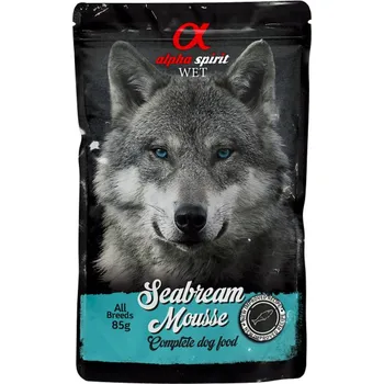 Krmivo pro psa Alpha Spirit Dog - Jemná pěna z pražmy 85 g