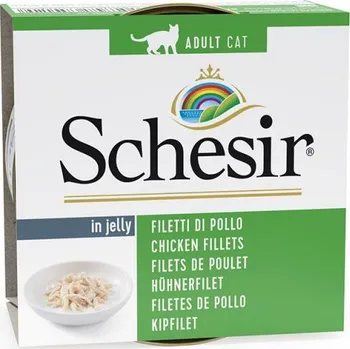 Krmivo pro kočku Schesir Cat - Kuracie filety v želé 85g