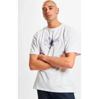 Vive la Liberte oversize tričko bílé Mister Tee bílá 2549283