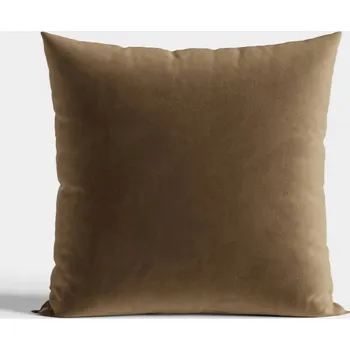 Povlak na polštářek Dekorační povlak na polštář 40x40 Velvet Hnědý