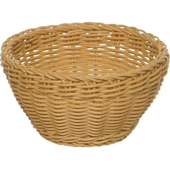 APS Kulatý košík z polypropylenu béžový, průměr 200 mm | APS, Profi Line