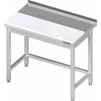 Dětský stůl STALGAST Přístěnný stůl s polyetylenovou deskou 1800x600x850 mm | STALGAST, 980586180