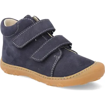 Barefoot dětské kotníkové boty Ricosta - Pepino Chrisy See W modré Velikost: 22