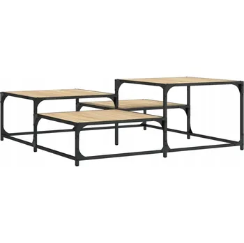 Konferenční stolek Konferenční stolek, dub sonoma, 107x107x40 cm