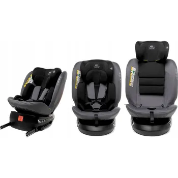 Autosedačka Autosedačka 4BABY MATT-FIX I-Size 0-36kg ISOFIX 360° Šedá