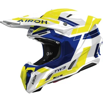 Auto-moto přilba TWIST 3 Dynasty, AIROH (modro-žlutá fluo lesklá, vel. XS) 2026