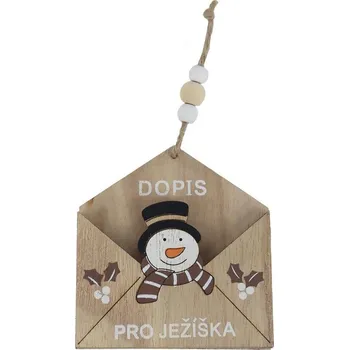 Vánoční dekorace Schránka na dopis pro Ježíška D6428/1