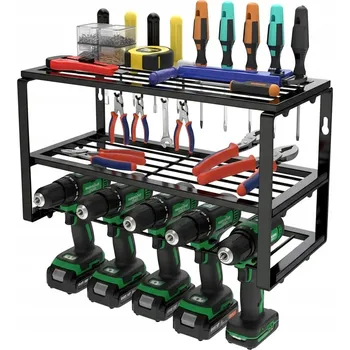 Dílenský regál Kovový skladový regál Pronet 20,5 x 40 x 19,5 cm max 150 kg na polici
