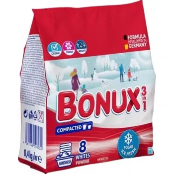 Prací prášek Bonux prací prášek White Polar Ice Fresh 8PD - 400 g