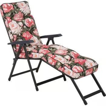 Zahradní lehátko Polohovací zahradní lehátko Lena Lounger Black Edition A101-23PB PATIO 462303