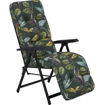 Polohovací zahradní křeslo s podnožkou Lena Plus Black Edition G058-02PB PATIO 460298