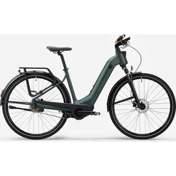 Elektrokolo ROCKRIDER Trekové elektrokolo se motorem Owuru E-ACTV 900 s nízkým rámem M KAŠTANOVÁ|ZELENÁ 2025