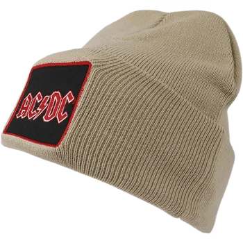 Čepice Beanie čepice z AC/DC - Amplified Collection - Patch Beanie - khaki