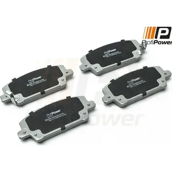 Brzdová destička Sada brzdových destiček, kotoučová brzda ProfiPower 1B1137