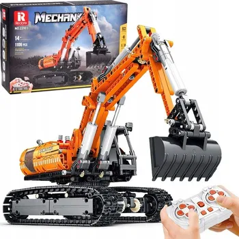 ostatní stavebnice Dálkově ovládaný BAGR 1106dílná Stavebnice ZA5797