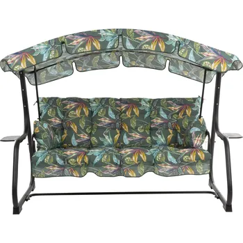 Zahradní houpačka Ravenna Black Editon s bočními stolky G058-02PB PATIO 448627