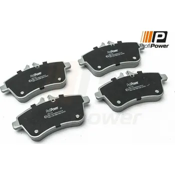 Brzdová destička Sada brzdových destiček, kotoučová brzda ProfiPower 1B1151