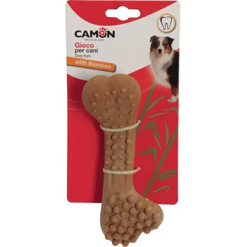 Hračka pro psa Bambusová dentální hračka ve tvaru kosti pro psa Camon L