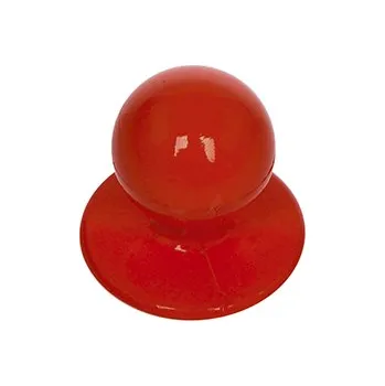 Gastro oděv KARLOWSKY Knoflíky červené, 12 kusů / balení Barva: červená