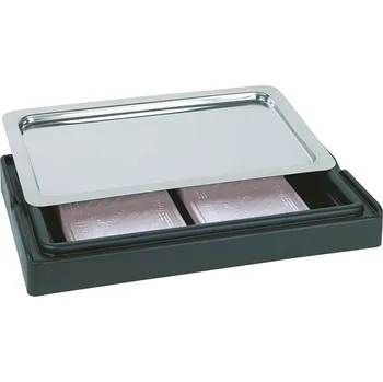 APS Chladící vitrína obdélníková GN 1/1 565x350x65 mm, černá | APS, Top Fresh